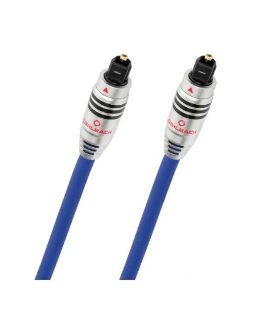 Oehlbach Series 80 Καλώδιο Ήχου Οπτικής Ίνας 1m Blue (Τεμάχιο)