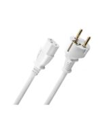 Oehlbach Powercord C13 Καλώδιο Τροφοδοσίας 5 m White (Τεμάχιο)