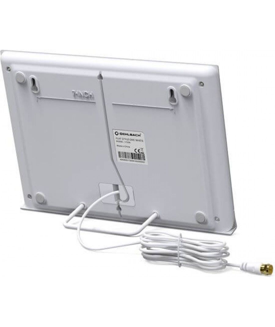 Oehlbach Flat Style One Εσωτερική Kεραία Τηλεόρασης για DVB-T2 Λευκό (Τεμάχιο)