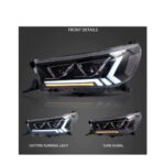 FULL LED HEADLIGHTS TOYOTA HILUX ΦΑΝΑΡΙΑ 2015+ ΕΡΓΟΣΤΑΣΙΑΚΗ ΕΦΑΡΜΟΓΗ PLUG & PLAY LEDEVO 2 ΤΜΧ - Image 3