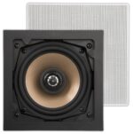 ArtSound HPSQ525 Τετράγωνα Χωνευτά Ηχεία Οροφής 5,25'' 2-way 10-100W White (Ζεύγος) - Image 2