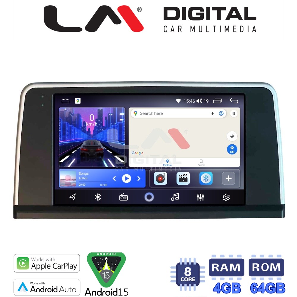 LM Digital - LM ZK8350 GPS Οθόνη OEM Multimedia Αυτοκινήτου για BMW SERIES 3 2010 >
(F30 F31,F34,F35,F80)
BMW SERIES 4 2013 >
(F32,F33,F36,F83)
με σύστημα NBT (CarPlay/AndroidAuto/BT/GPS/WIFI)