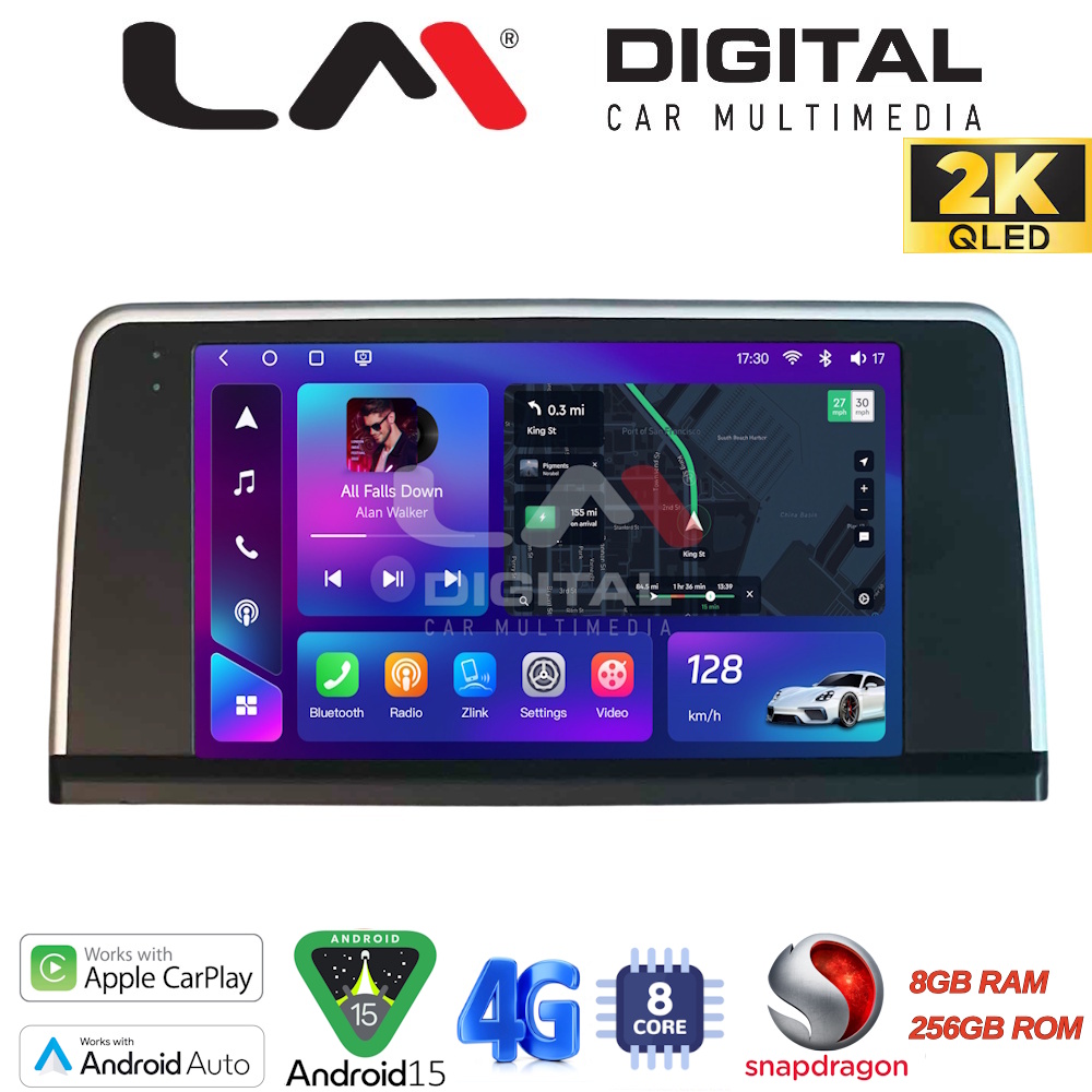 LM Digital - LM ZQ8350 GPS Οθόνη OEM Multimedia Αυτοκινήτου για BMW SERIES 3 2010 >
(F30 F31,F34,F35,F80)
BMW SERIES 4 2013 >
(F32,F33,F36,F83)
με σύστημα NBT (CarPlay/AndroidAuto/BT/GPS/WIFI/GPRS)