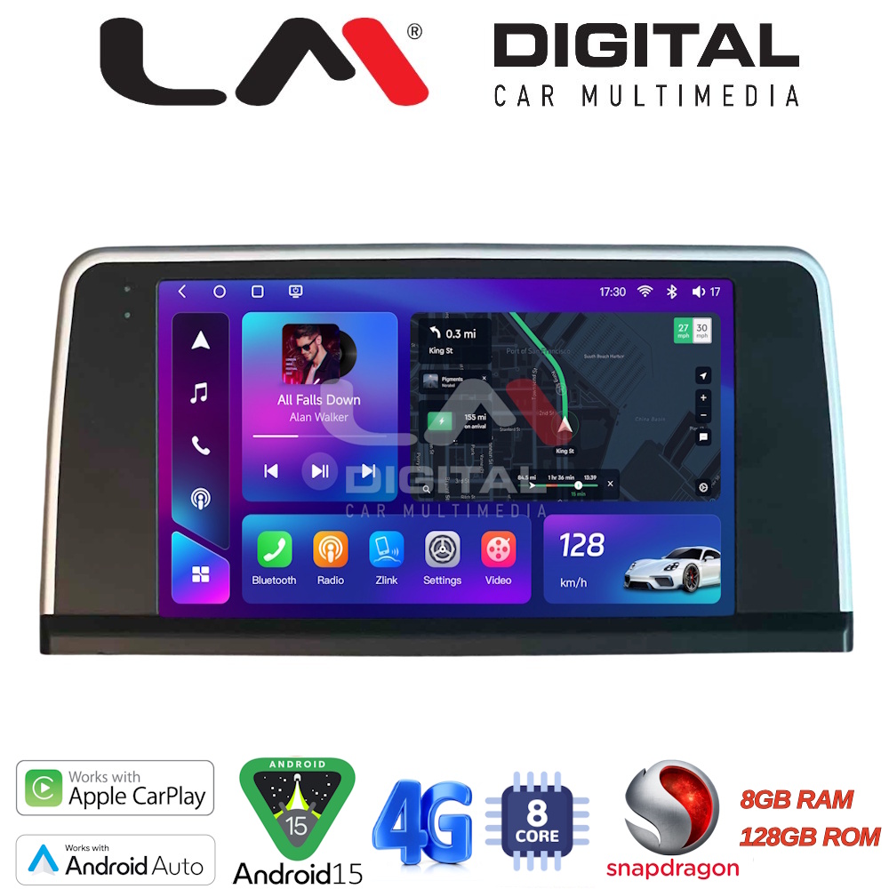 LM Digital - LM ZT8350 GPS Οθόνη OEM Multimedia Αυτοκινήτου για BMW SERIES 3 2010 >
(F30 F31,F34,F35,F80)
BMW SERIES 4 2013 >
(F32,F33,F36,F83)
με σύστημα NBT (CarPlay/AndroidAuto/BT/GPS/WIFI/GPRS)