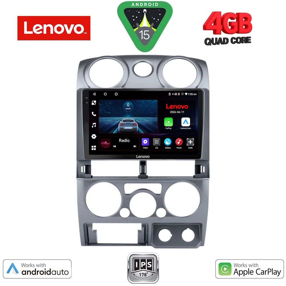 LVE7254SL_15 LENOVO LVE 8254SL_CPAA (9inc) MULTIMEDIA TABLET for ISUZU D-MAX mod. 2008-2012 (SILVER) - Image 1