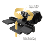 Scosche MM2CDPDVSR-SP MagicMount Pro 3-σε-1 - Image 4