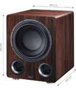 Magnat Alpha RS 12 Ενεργό Subwoofer 12" 120W RMS Μόκα (Τεμάχιο) - Image 4