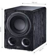 Magnat Alpha RS 8 Ενεργό Subwoofer 8" 80 RMS Μαύρο (Τεμάχιο) - Image 4