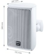 Magnat Symbol X 130 Επιτοίχια Ηχεία Εξωτερικού/Εσωτερικού Χώρου 5.25'' 90W RMS Λευκό (Ζεύγος) - Image 3