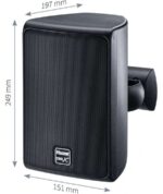 Magnat Symbol X 130 Επιτοίχια Ηχεία Εξωτερικού/Εσωτερικού Χώρου 5.25'' 90W RMS Μαύρα (Ζεύγος) - Image 3