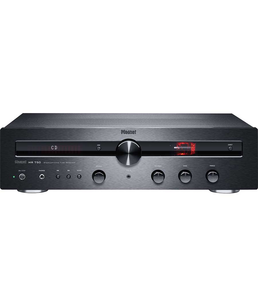 Magnat MR 750 Λαμπάτος Ενισχυτής Hi-Fi με HDMI ARC και Aptx Bluetooth 2 x 70 RMS Black (Τεμάχιο)