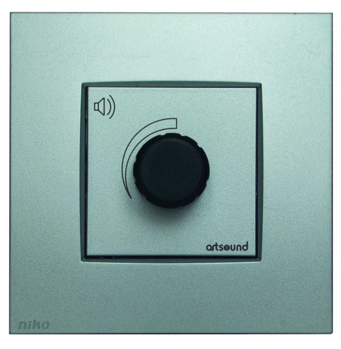 ArtSound N-VOL100V-121 Ρυθμιστής Έντασης "Niko" 40W με Ρελέ Grey (Τεμάχιο)