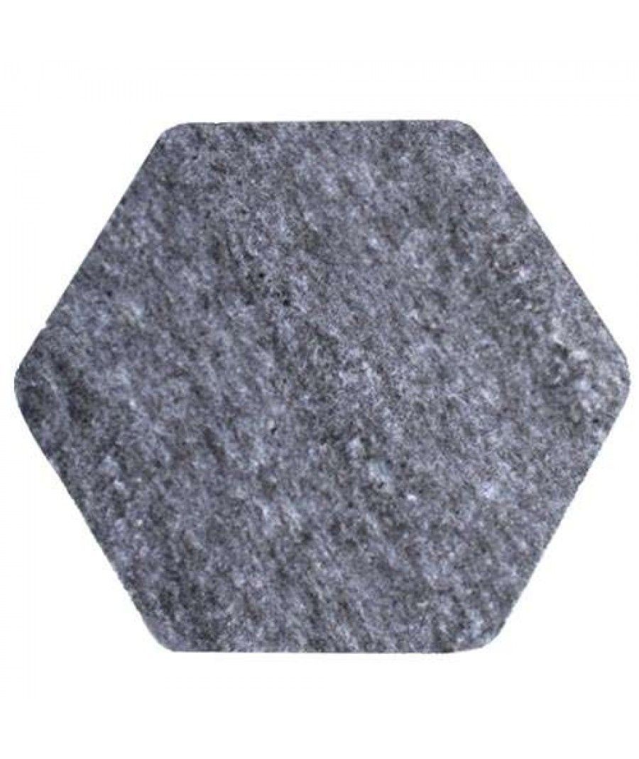 Audiodesigner ECOPLAN® Hexagon Ηχοαπορροφητικά Πάνελ 17,3 cm / 0.47 τ.μ. Γκρι (6 Τεμάχια)