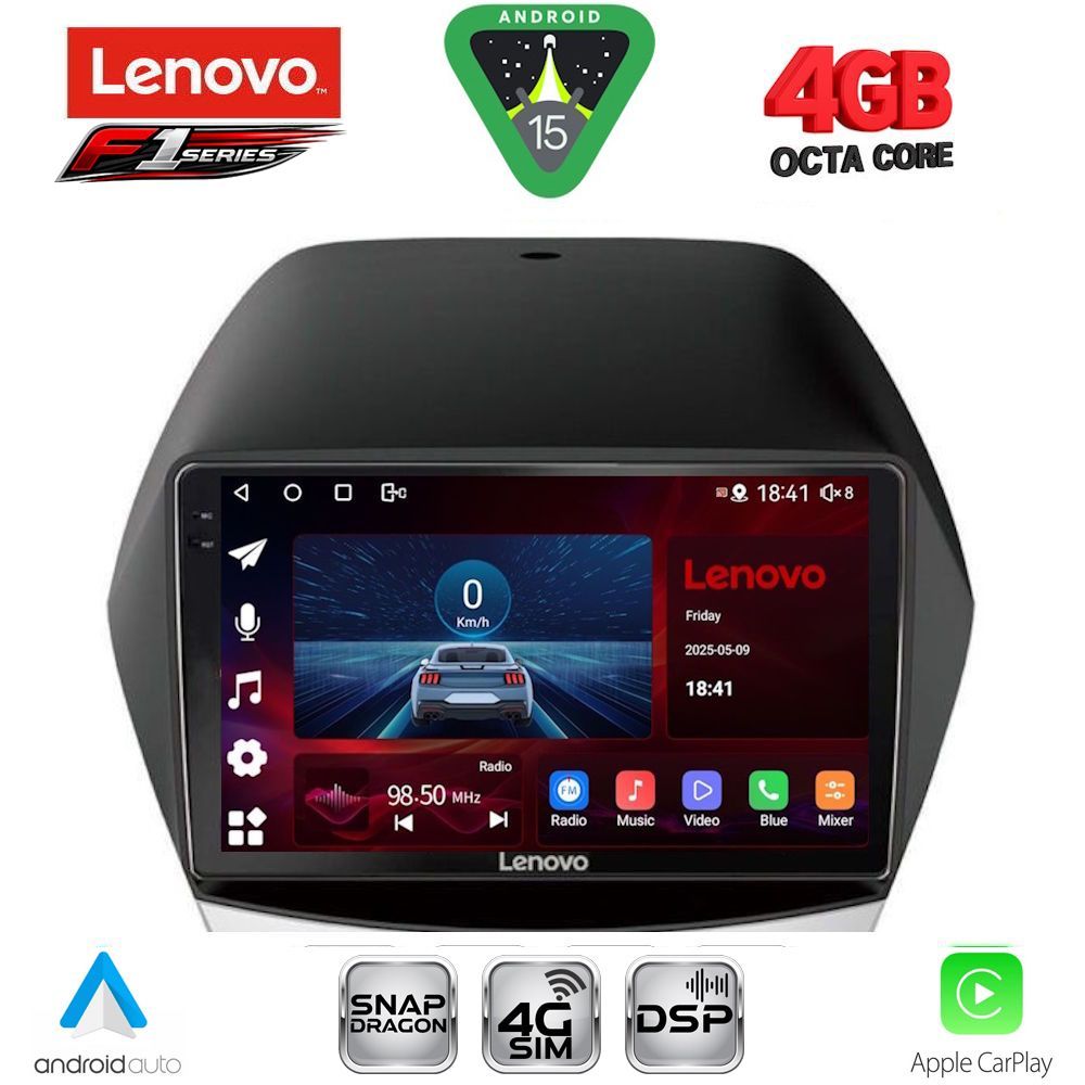 LENOVO SSQ 9235_CPA (10inc) MULTIMEDIA TABLET for HYUNDAI iX35  mod. 2010-2015