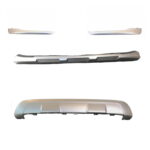 Skid Plates Προφυλακτήρων Body kit X-Line Για BMW X1 F48 15-19 Silver Set 4 Τεμάχια - Image 2