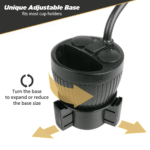 Scosche UH2PCUP PowerHub Cup-Holder Phone Mount and Charging Hub - Image 3