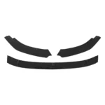 Μπροστινό Spoiler Για VW Golf VI (6) Look GTI Από Abs Πλαστικό Μαύρο Γυαλιστερό 3 Τεμάχια - Image 2