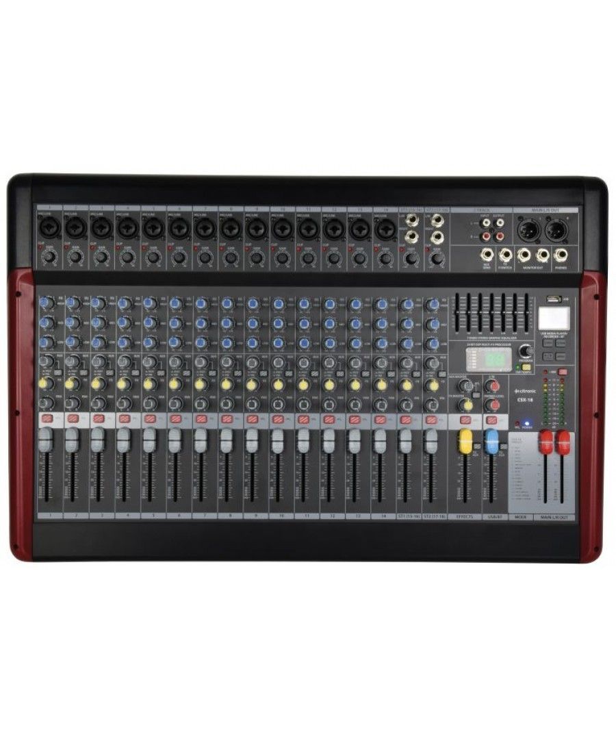 Citronic CSX-18 Series Κονσόλα Μίξης Live 14 mono 2 stereo (Τεμάχιο)