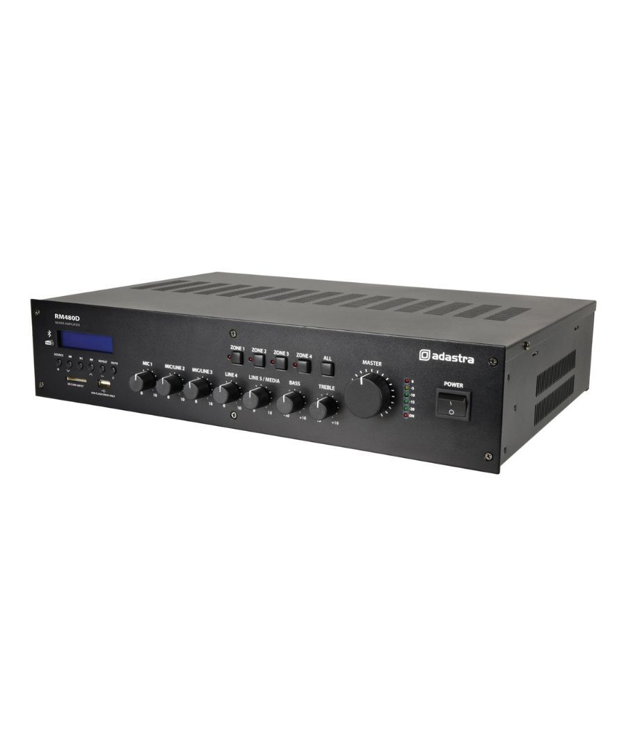 Adastra RM480D 100V Ενισχυτής-Μίκτης 480W με DAB+, BT, USB/SD