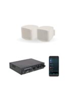 Adastra C25V+A200 Ενισχυτής με 2 Επιτοίχια Ηχεία 2,5'' (Σετ)