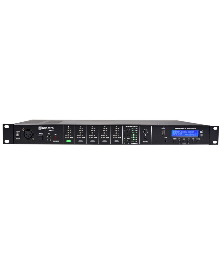 Adastra RX45 Advanced Audio Matrix με USB, DAB+ και BT