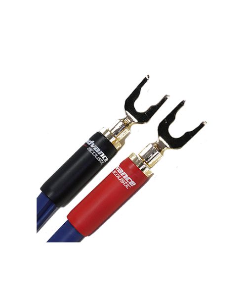 Advance Paris ACS 97 Διχάλες (Forks) για Καλώδια Ηχείων 2 red + 2 black (4 Τεμάχια)