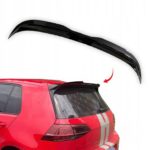 Αεροτομή Οροφής Spoiler Πρόσθετο Για Vw Golf 77.5 Piano Black Από Abs Πλαστικό (V2) - Image 2