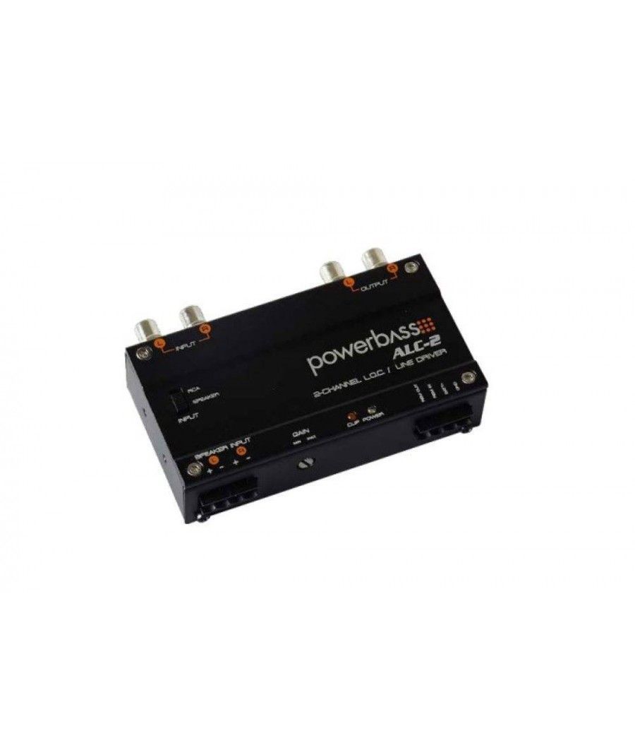 Powerbass ALC-2 Μετατροπέας Line Output 2 Καναλιών 13V RMS (Τεμάχιο)