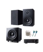 Argon Audio Ολοκληρωμένο Σύστημα Hi-Fi 2.1 Streaming Black