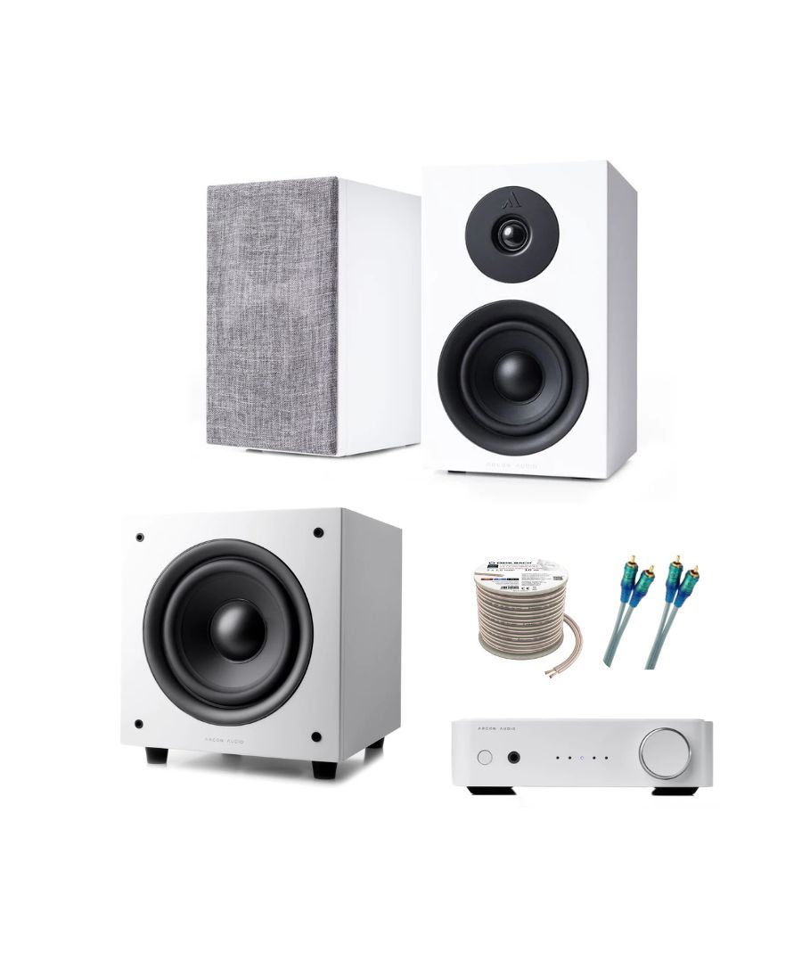 Argon Audio Ολοκληρωμένο Σύστημα Hi-Fi 2.1 Streaming White