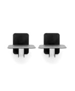 Argon Audio STATIV WALL Βάσεις Ηχείων Τοίχου Black (Ζεύγος)