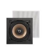 ArtSound HPSQ525 Τετράγωνα Χωνευτά Ηχεία Οροφής 5,25'' 2-way 10-100W White (Ζεύγος)