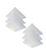 Audiodesigner Colour Ceiling Panels Grey Χωνευτά Ηχοαπορροφητικά Πάνελ Οροφής 60x60x2,5 cm (6 Τεμάχια)