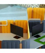 Audiodesigner PET Work Station Σετ Ηχοαπορροφητικό Πάνελ με Γραφείο 122x242cm (Τεμάχιο) - Image 4