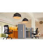 Audiodesigner PET Work Station Σετ Ηχοαπορροφητικό Πάνελ με Γραφείο 122x242cm (Τεμάχιο) - Image 2