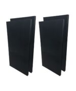 Audiodesigner RECT PANEL Black Ηχοαπορροφητικά πάνελ 120x60x5 cm / 2.88 τ.μ. (4 Τεμάχια)