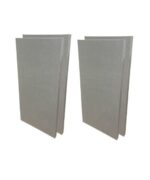 Audiodesigner RECT PANEL Grey/Silver Ηχοαπορροφητικά πάνελ 120x60x5 cm / 2.88 τ.μ. (4 Τεμάχια)