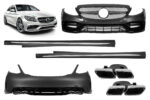 Body kit Για Sedan C-class AMG W205 C63 2019-2022