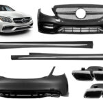 Body kit Για Sedan C-class AMG W205 C63 2019-2022