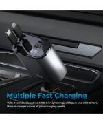 AutoSky ARCC101 Φορτιστής Αυτοκινήτου Ταχείας Φόρτισης 4 σε 1 - Image 2