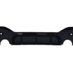 Rear Bumper Spoiler Valance Diffuser Twin Outlet Single suitable for BMW 1 Series F20 F21 LCI (2015-2019) Piano Black