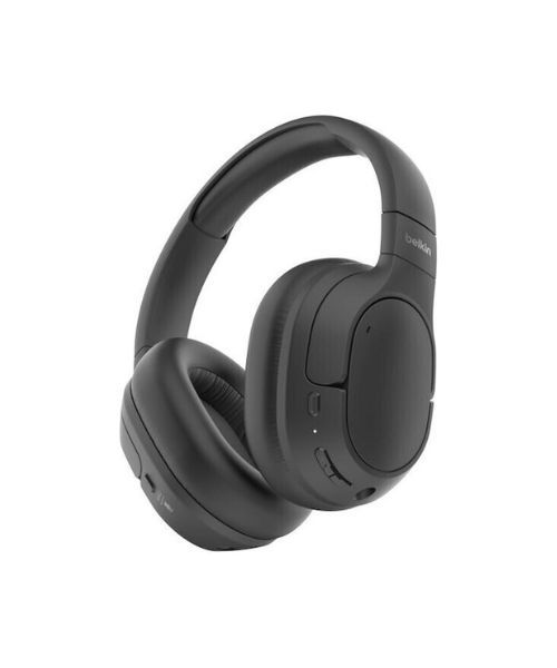 Belkin AUD008hqBK SoundForm Isolate Noise Cancelling OverEar Headphones Black