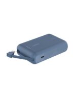 Belkin BPB021hqBL BoostCharge Power Bank 10K with Integrated Cable Blue