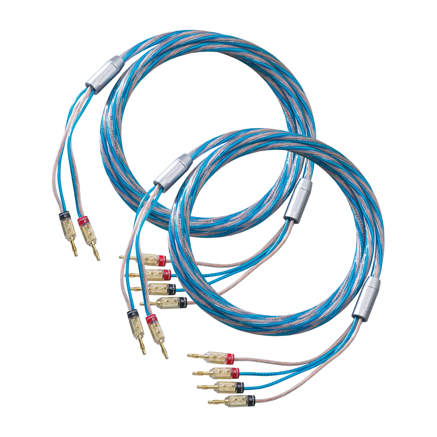 Oehlbach Bi-Tech 4 B Καλωδίωση Bi-Wiring Banana 5m (2 Τεμάχια)
