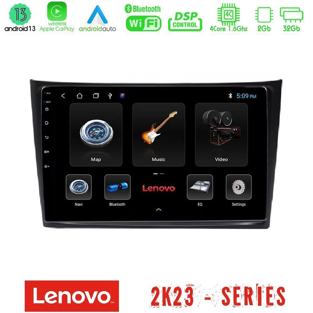 Lenovo Car Pad Volvo XC90 2006-2014 4Core Android 13 2+32GB Navigation Multimedia Tablet 10"