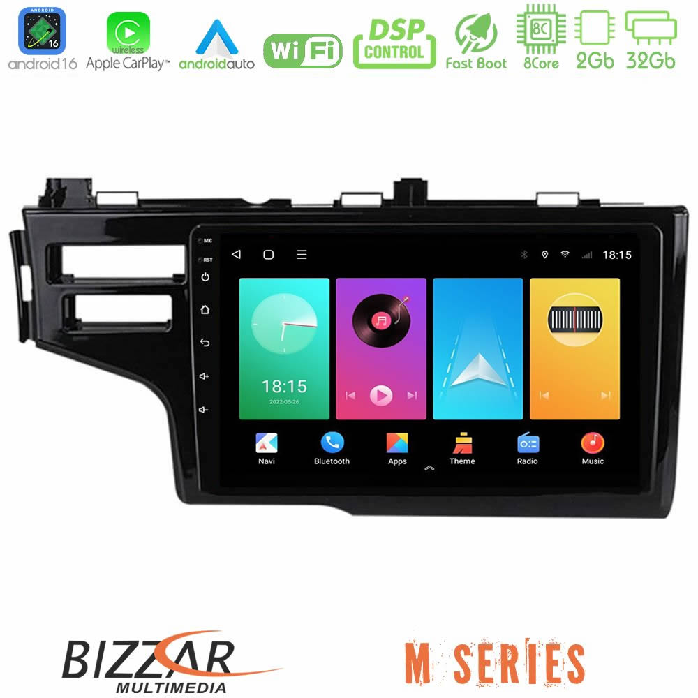 Bizzar M Series 8Core Android16 2+32GB  Honda Jazz 2013-2020 Navigation Multimedia Tablet 9"