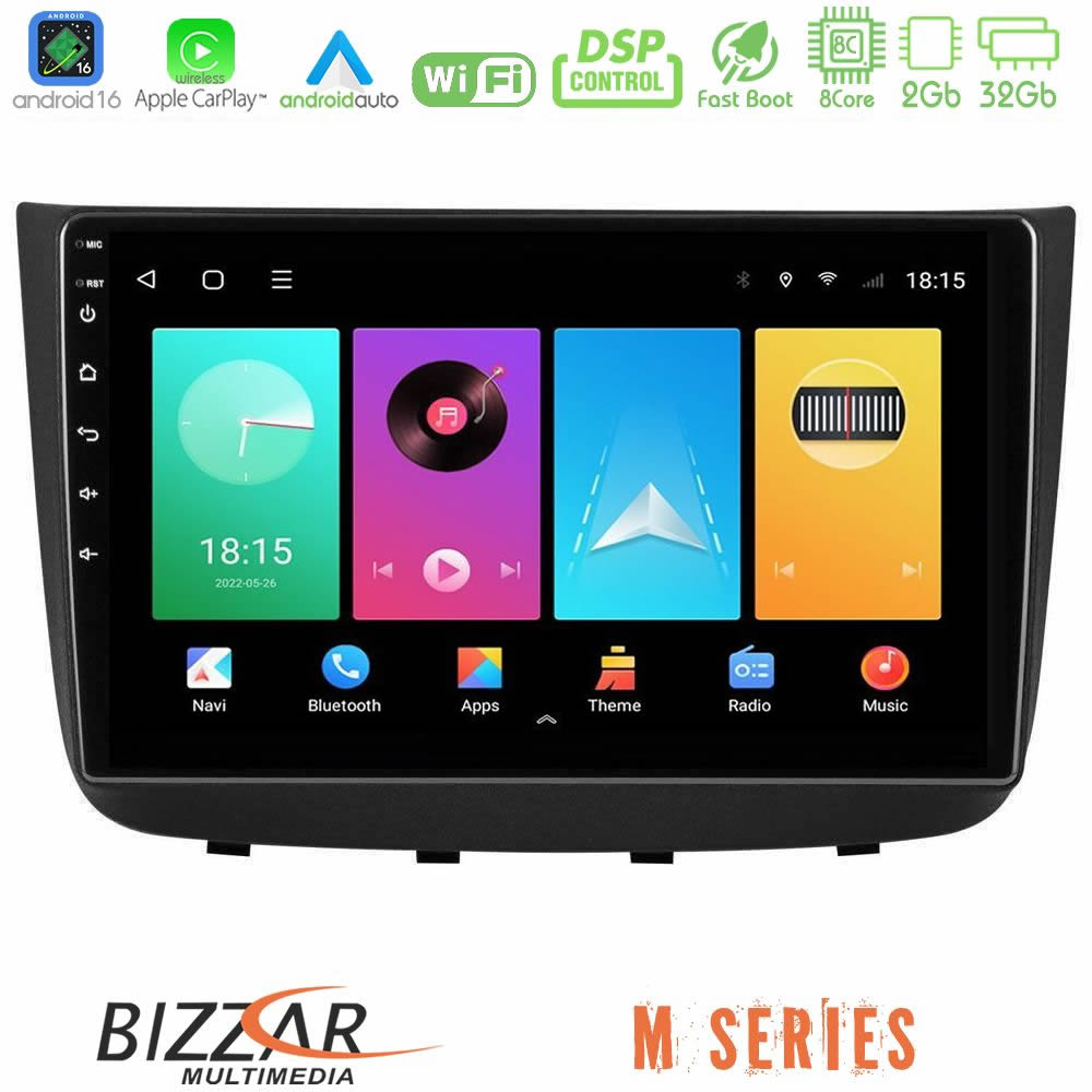 Bizzar M Series 8Core Android16 2+32GB  Mercedes Vito/Viano 2003-2006 Navigation Multimedia Tablet 10"