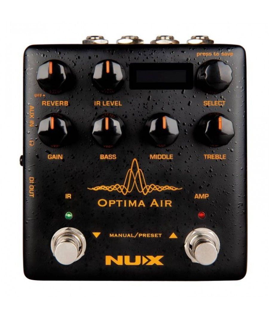 NUX Optima Air Προσομοιωτής Ακουστικής Κιθάρας & IR Loader Πεταλιέρα (Τεμάχιο)