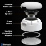 Scosche BTMSS-SP Φορητό Αδιάβροχο Ηχείο BoomCan™ MS Μαύρο (Τεμάχιο) - Image 4