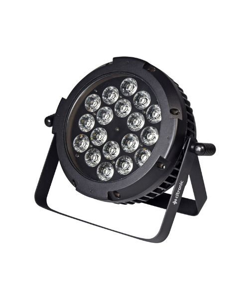 Citronic HIPAR-180 Αδιάβροχο Slim RGBWA PAR Can με UV180W